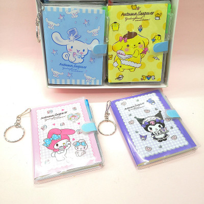Міні блокнотик - брелок з ручкою А7 SANRIO 