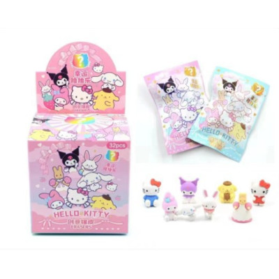 Мила гумка Випадковий сюрприз фігурка SANRIO (ОПТ)