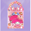 Магнітна гра одевалка My Melody pink 1 лялька + 9 суконь + 16 предметів