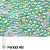 Стрази для декору колір Peridot AB розмір 1,3-1,4 мм SS3 100 шт.