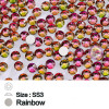 Стрази для декору колір Rainbow AB розмір 1,3-1,4 мм SS3 100 шт.