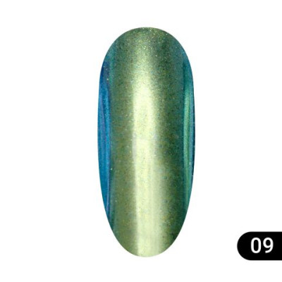 Втирання для нігтів Global Fashion, Magic mirror powder 09