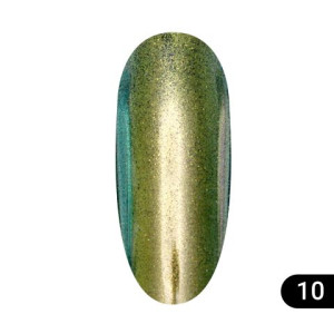 Втирання для нігтів Global Fashion, Magic mirror powder 10