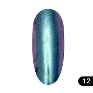 Втирання для нігтів Global Fashion, Magic mirror powder 12