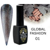 Розпродаж! Гель лак Дика кішка GLOBAL FASHION 24D WILD Cat Eyes, 8 мл №01-06