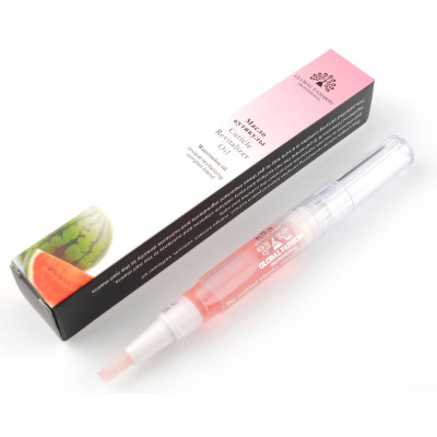 Олія для кутикули в олівці Global Fashion Cuticle Revitalizer Oil (кавун)