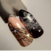 Гель павутинка Global Fashion, Easy Spider Gel, срібло 5g