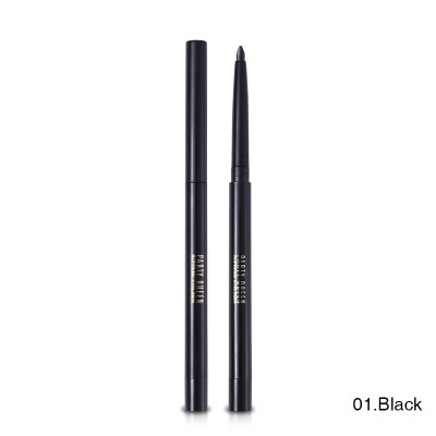 Олівець підводка для очей стійкий чорний гелевий PARTY QUEEN 24h Waterproof Black 01