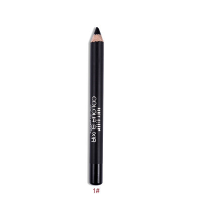 Чорний Олівець підводка для очей PARTY QUEEN Color Elixir Waterproof #01