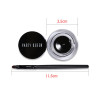 Підводка для очей гелева та пензель PARTY QUEEN Glamour Eyes #01 Black
