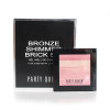 Рум'яна, бронзер та хайлайтер для обличчя з пензлем PARTY QUEEN Bronze shimmer Brick Set 5 відтінків