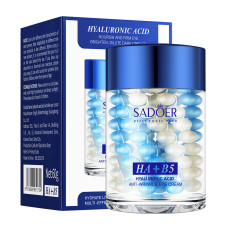 Омолоджувальний крем для шкіри навколо очей SADOER Hyaluronic Acid HA+B5 Anti-Wrinkle Eye Cream, 60 г