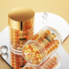 Капсульний зволожуючий крем для шкіри навколо очей SADOER Gold Moisturizing Tender Eye Cream, 60 г
