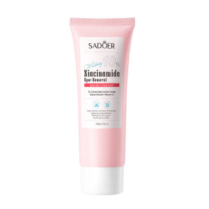 Пінка для вмивання Sadoer Whitening 10% Niacinamide Spot Removal Gentle Cleanser, 100 г