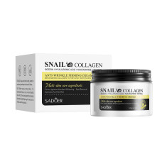 Антивіковий крем для обличчя з муцином равлики Sadoer Snail Collagen, 120 г