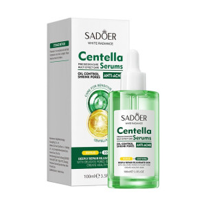 Сироватка для обличчя із екстрактом центели азіатської SADOER Centella Serum Anti-Acne 100 мл