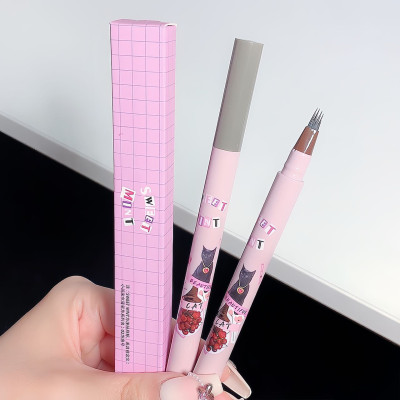 Фломастер для брів чотириволосковий SWEETMINT Little Painter Water Eyebrow Pen
