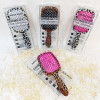 Гребінець для волосся Леопард Hollow Comb SuperBrush Plus Italian Design Leo