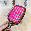 Гребінець для волосся Леопард Hollow Comb SuperBrush Plus Italian Design Leo